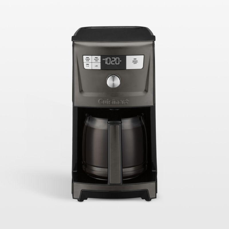 Cuisinart PerfecTemp Black Stainless Steel 14-Cup Programmable Coffee Maker + Reviews | Crate & B... | Crate & Barrel