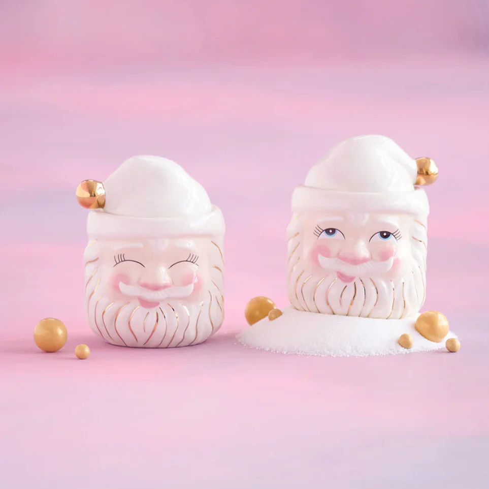 Papa Noel Candy Jar - Cream | Southern Roots
