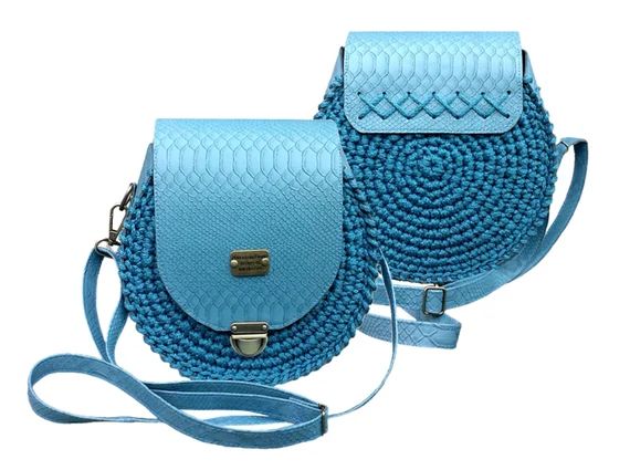 Round Blue Crocodile Crossbody Bag.hat-box Bag | Etsy | Etsy (US)
