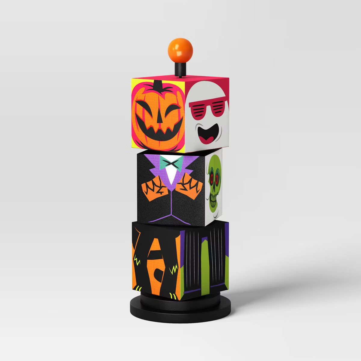 10" Wood Rotating Halloween Character - Hyde & EEK! Boutique™: Indoor Figurine, FSC Certified | Target