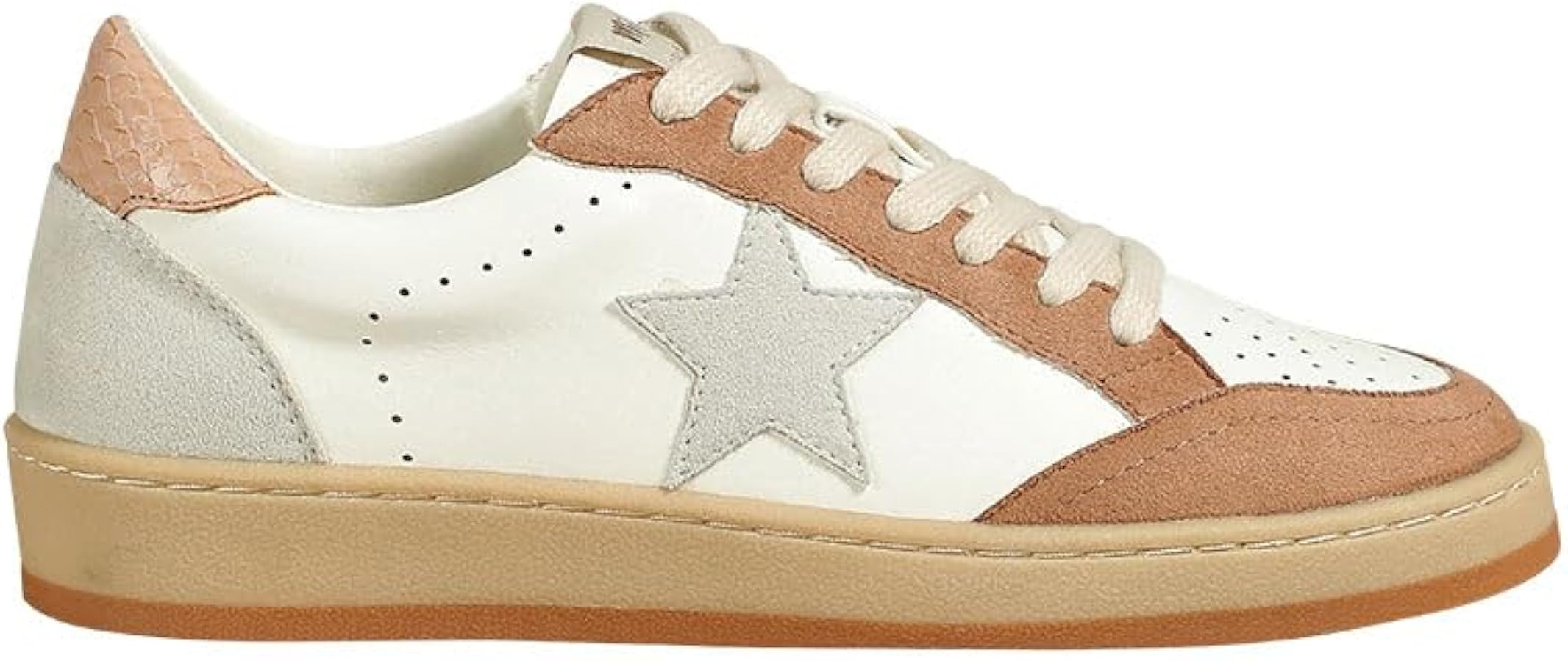 Mi.iM Avery Rubber Sole Lace-up Star Sneakers | Amazon (US)