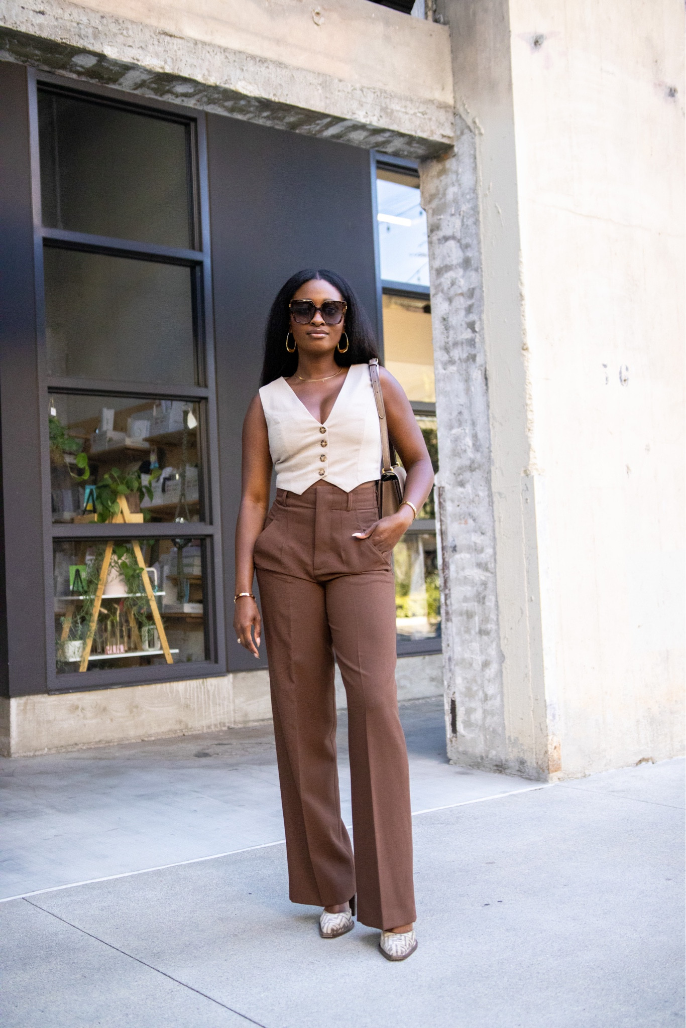 Vest and trousers / the perfect
Fall translation outfit! 

#LTKstyletip #LTKitbag #LTKunder100