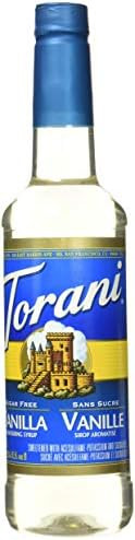 Torani Sugar Free Vanilla Syrup, PET Bottle, 750 milliliters | Amazon (CA)