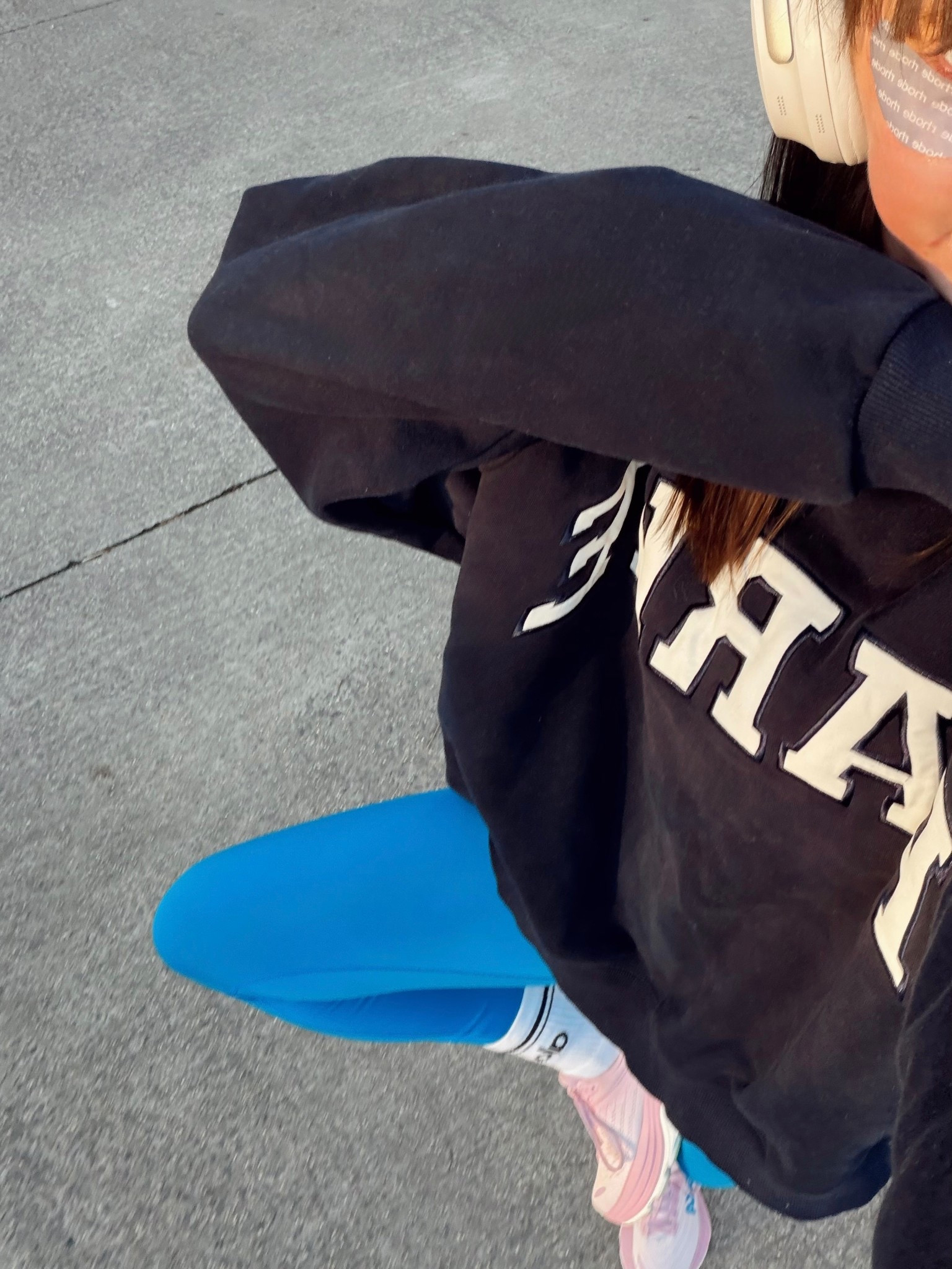 Top: l/xl 
Leggings: 4


#LTKootd #LTKmorningroutine #LTKfitnessgoals