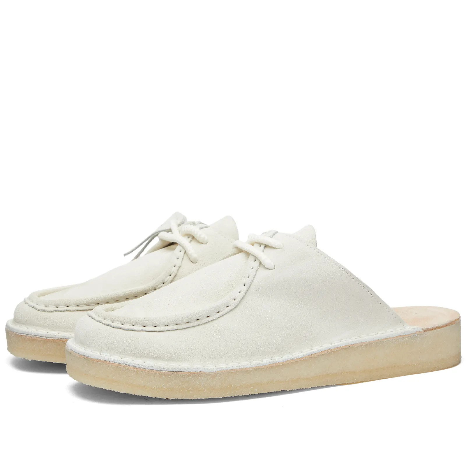 Clarks Originals x Jorja Smith Desert Nomad Mule White | END. | End Clothing (UK & IE)