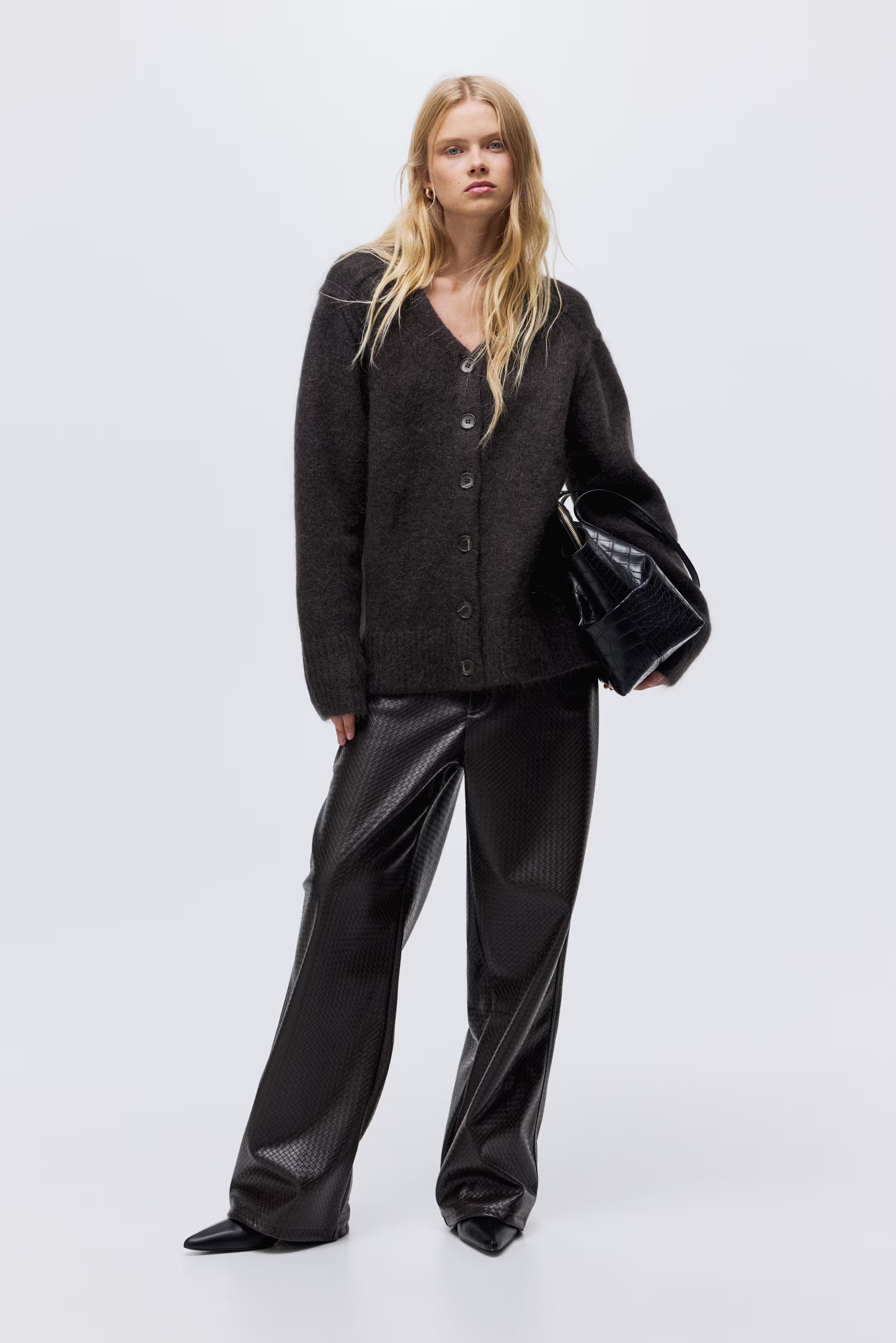 Mohair-blend cardigan | H&M (UK, MY, IN, SG, PH, TW, HK)