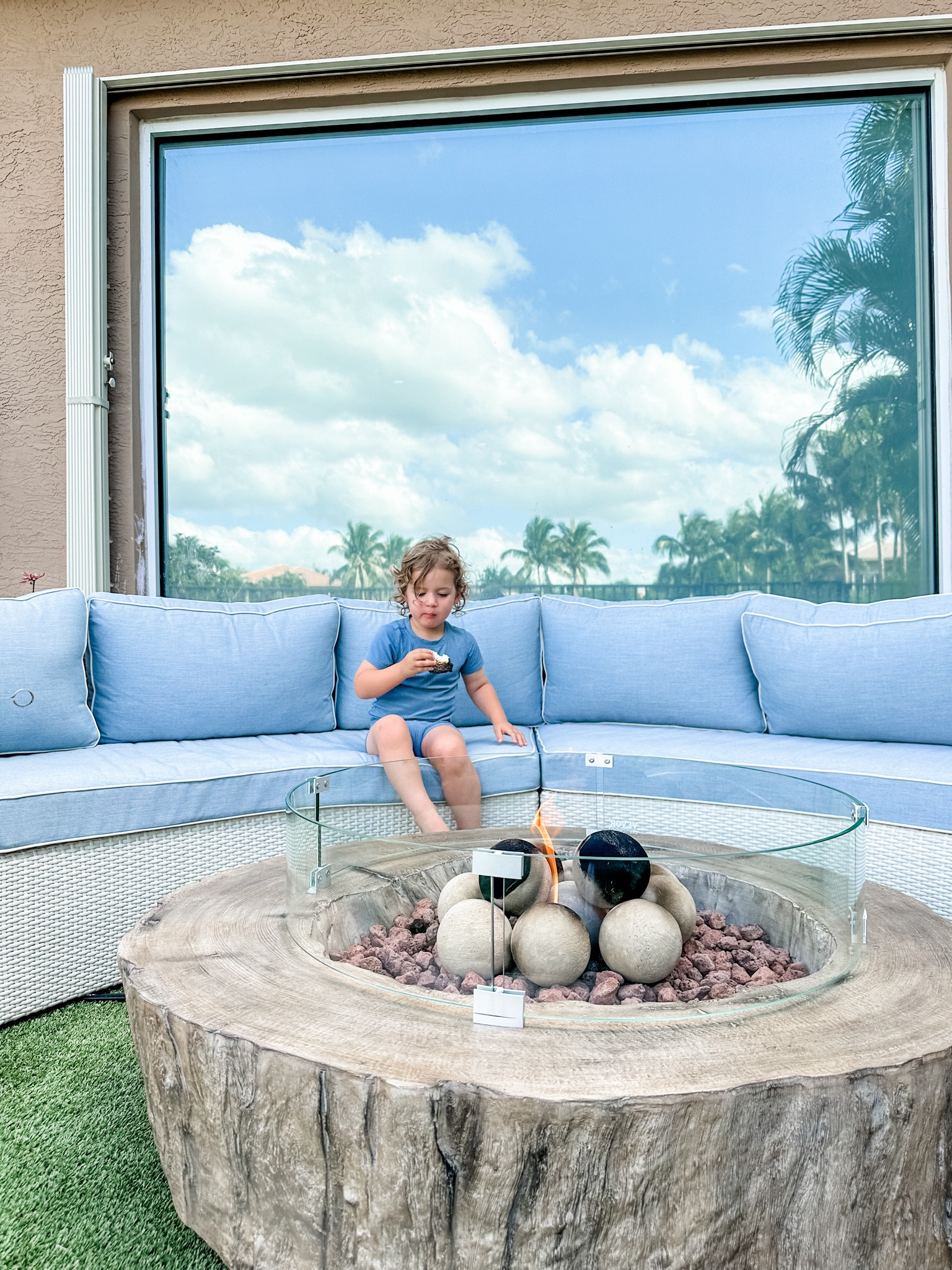 Home decor • fire pit • backyard decor • outdoor sectional • outdoor furniture • outdoor living • 

#LTKSeasonal #LTKfamily #LTKhome