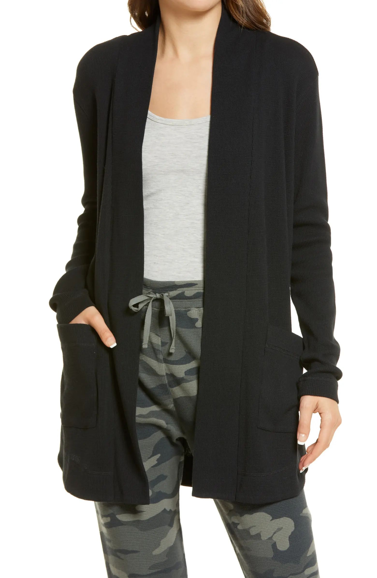 Waffle Open Cardigan | Nordstrom