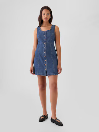 GapHeritage Denim Mini Dress | Gap | Gap (US)