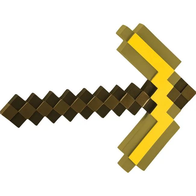 Minecraft Gold Pickaxe | Walmart (US)