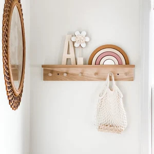 Wooden rainbow stacker, Rainbow decor, Girl nursery decor, Montessori rainbow, | Etsy (US)