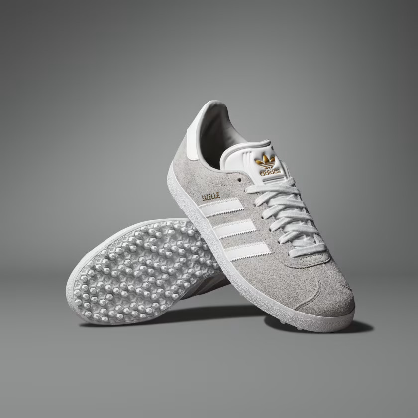 adidas Gazelle Spikeless Golf Shoes - Grey | Free Shipping with adiClub | adidas US | adidas (US)