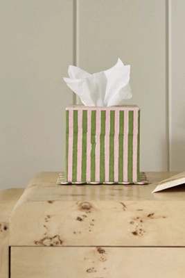 Inner Child Scallop Printed Tissue Box | Anthropologie (US)