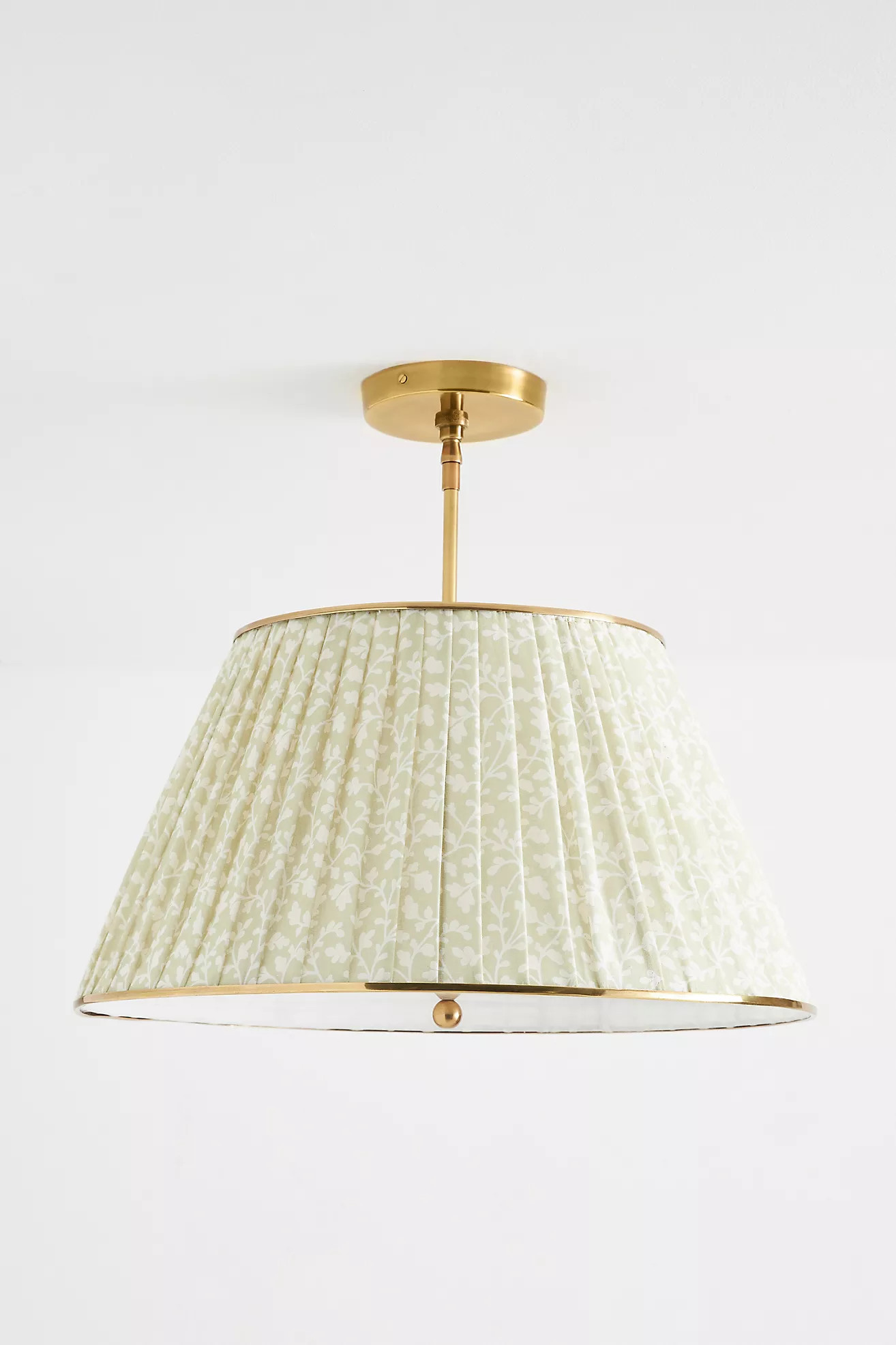 Lee Brass Semi-Flush Mount Pendant | Anthropologie (US)