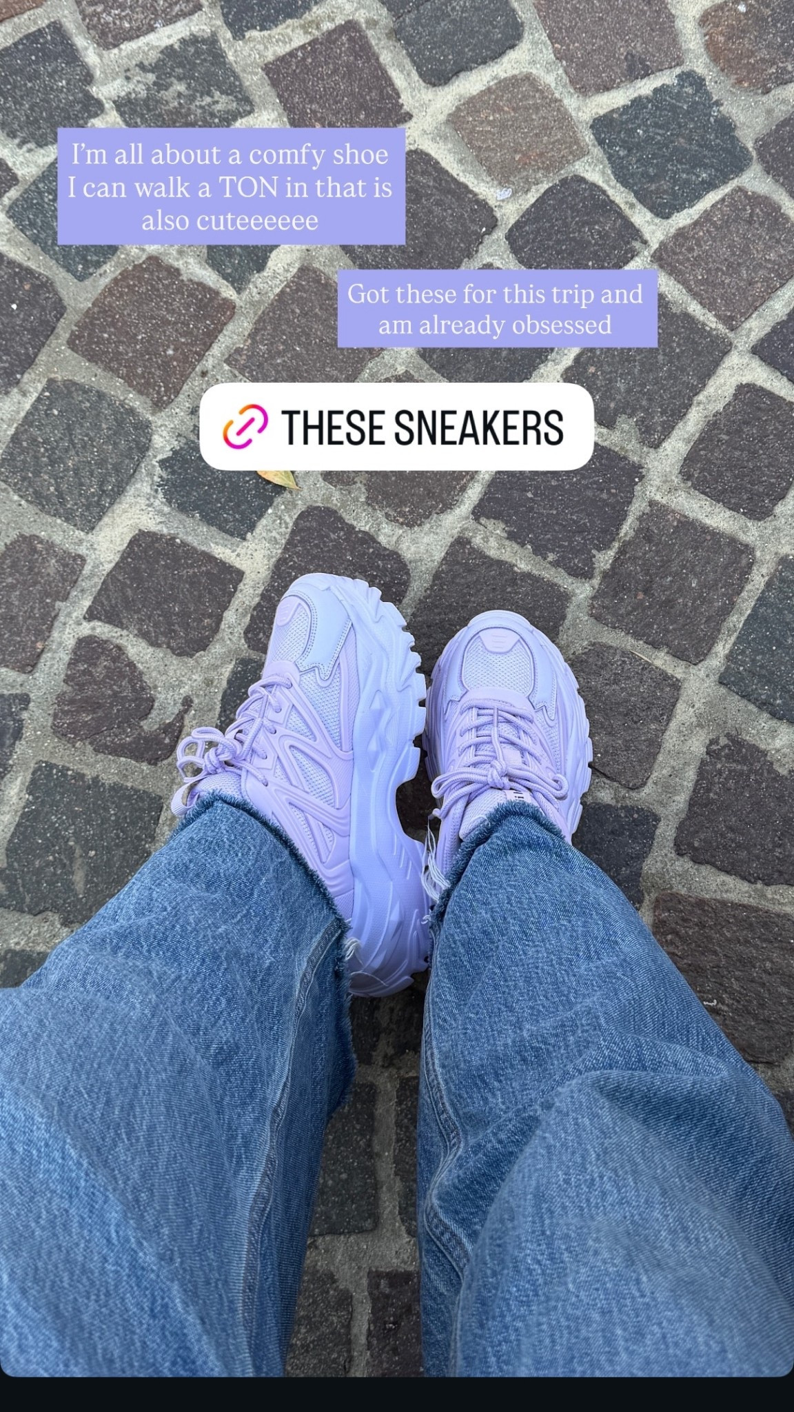 These shoes are so fun & chunky but they were comfortable! I walked around Disney all day wearing them

#LTKdayinmylife #LTKootd #LTKFestival