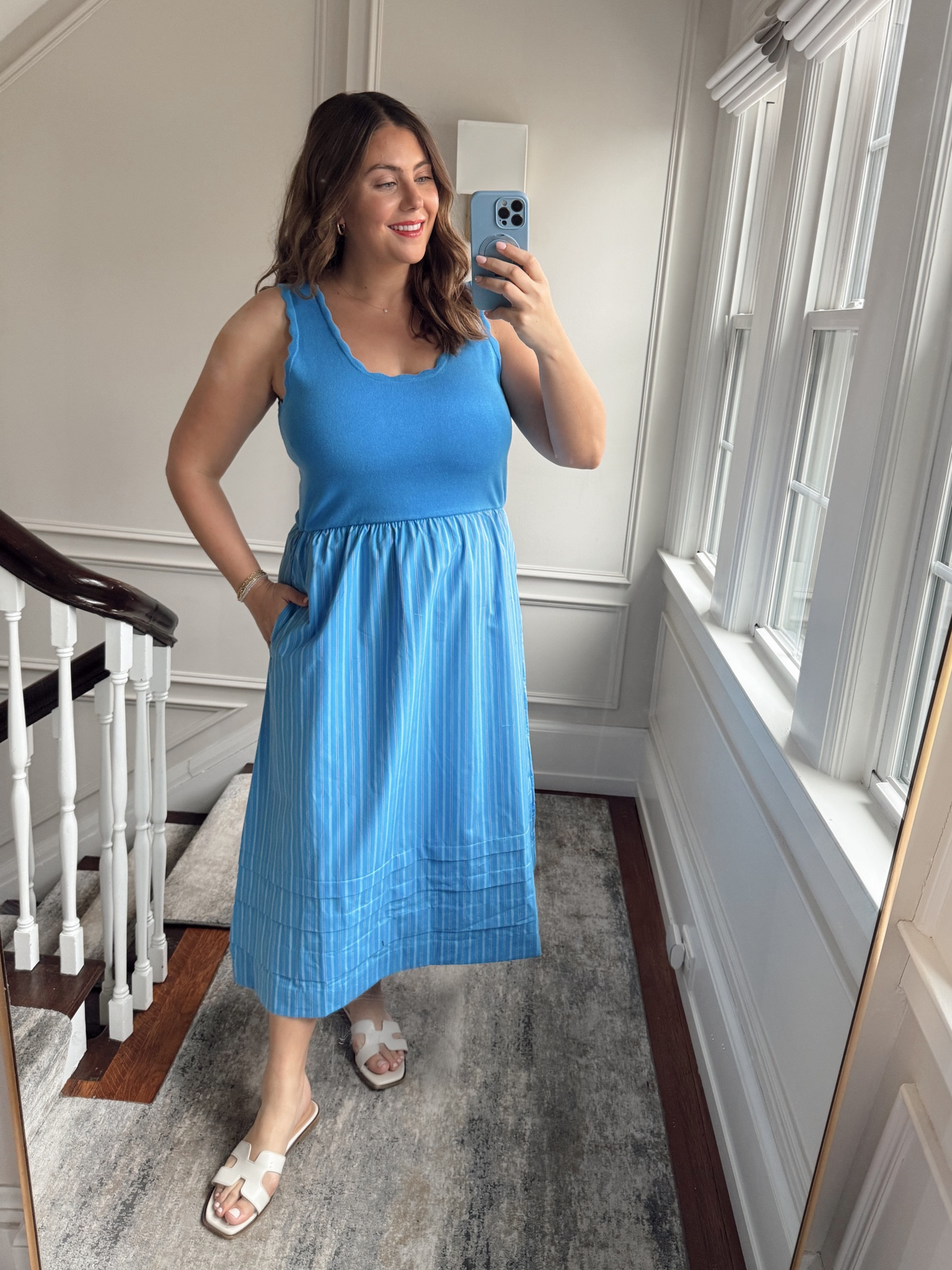 Wearing size XL in dress (runs generous)

#LTKMidsize #LTKSeasonal #LTKootd