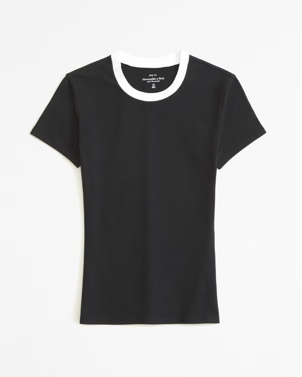 Essential Tuckable Baby Tee | Abercrombie & Fitch (US)
