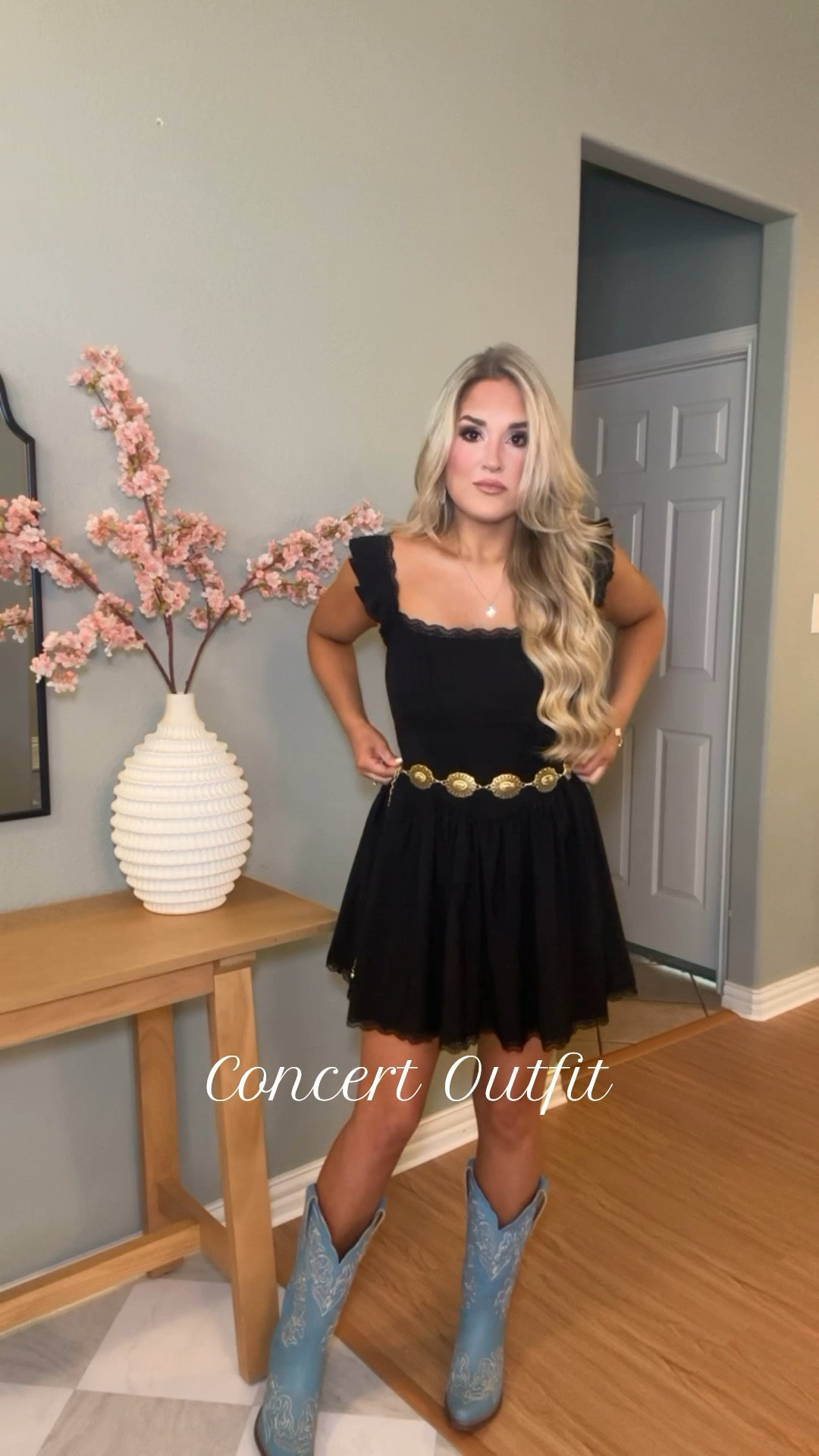 Concert outfit, Amazon country concert outfit! Blue cowgirl boots and clear bag is from target! Affordable concert outfit. 

#LTKParties #LTKStyleTip #LTKU