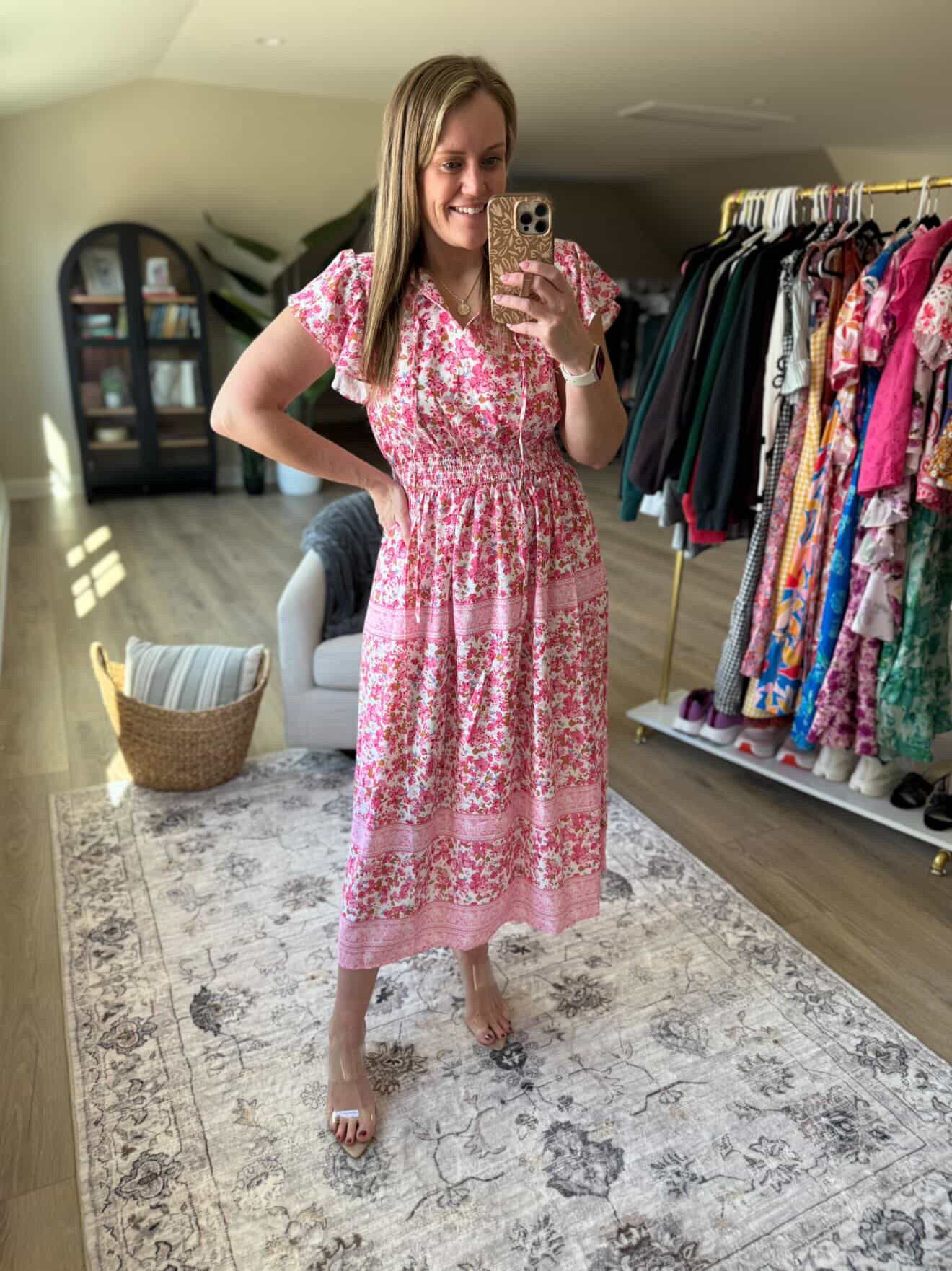 Floral midi dress 

Spring outfit trendy fashion spring fashion  heels  Amazon fashion  mom outfit 

#LTKootd #LTKgrwm #LTKmomlife