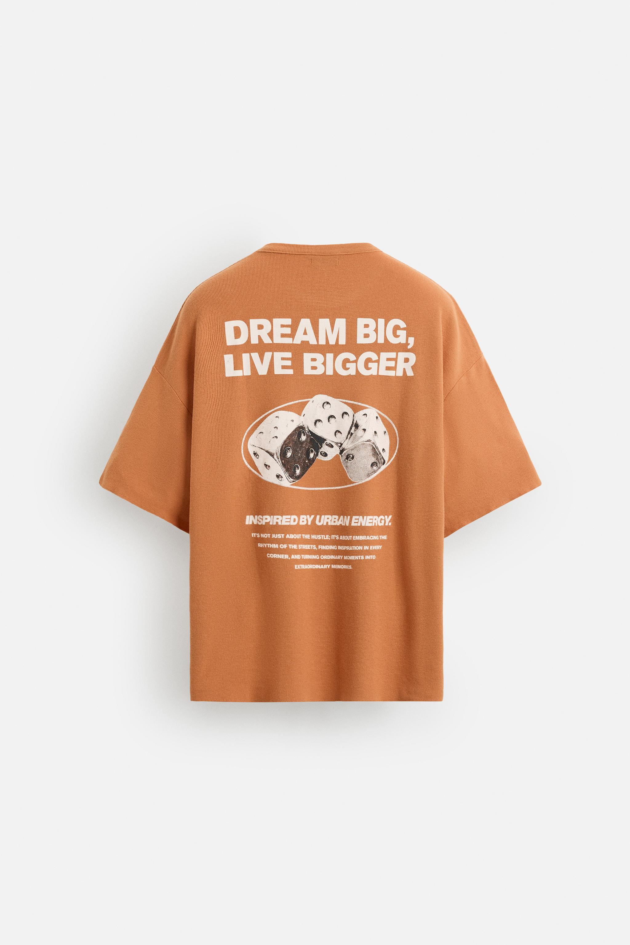 WASHED KNIT PRINT T-SHIRT | Zara UK