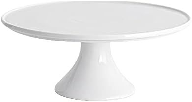 Porcelain Cake Stand Cupcake Stands - White Round Ceramic Dessert Display Stands Cupcake Holder for  | Amazon (US)