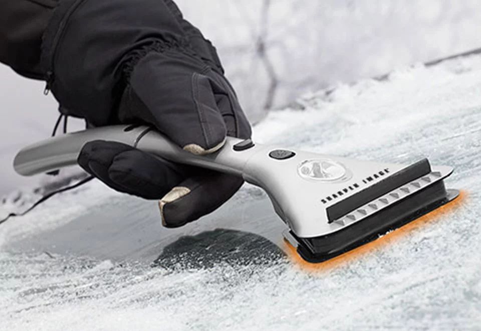 Sharper Image Heated Ice Scraper | Walmart (US)