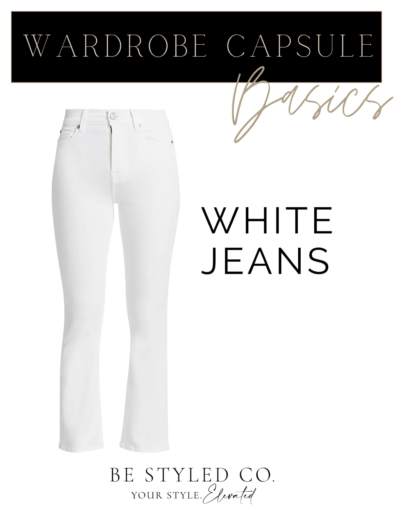 The best white jeans - denim guide - wardrobe capsule 

#LTKunder100 #LTKFind #LTKstyletip