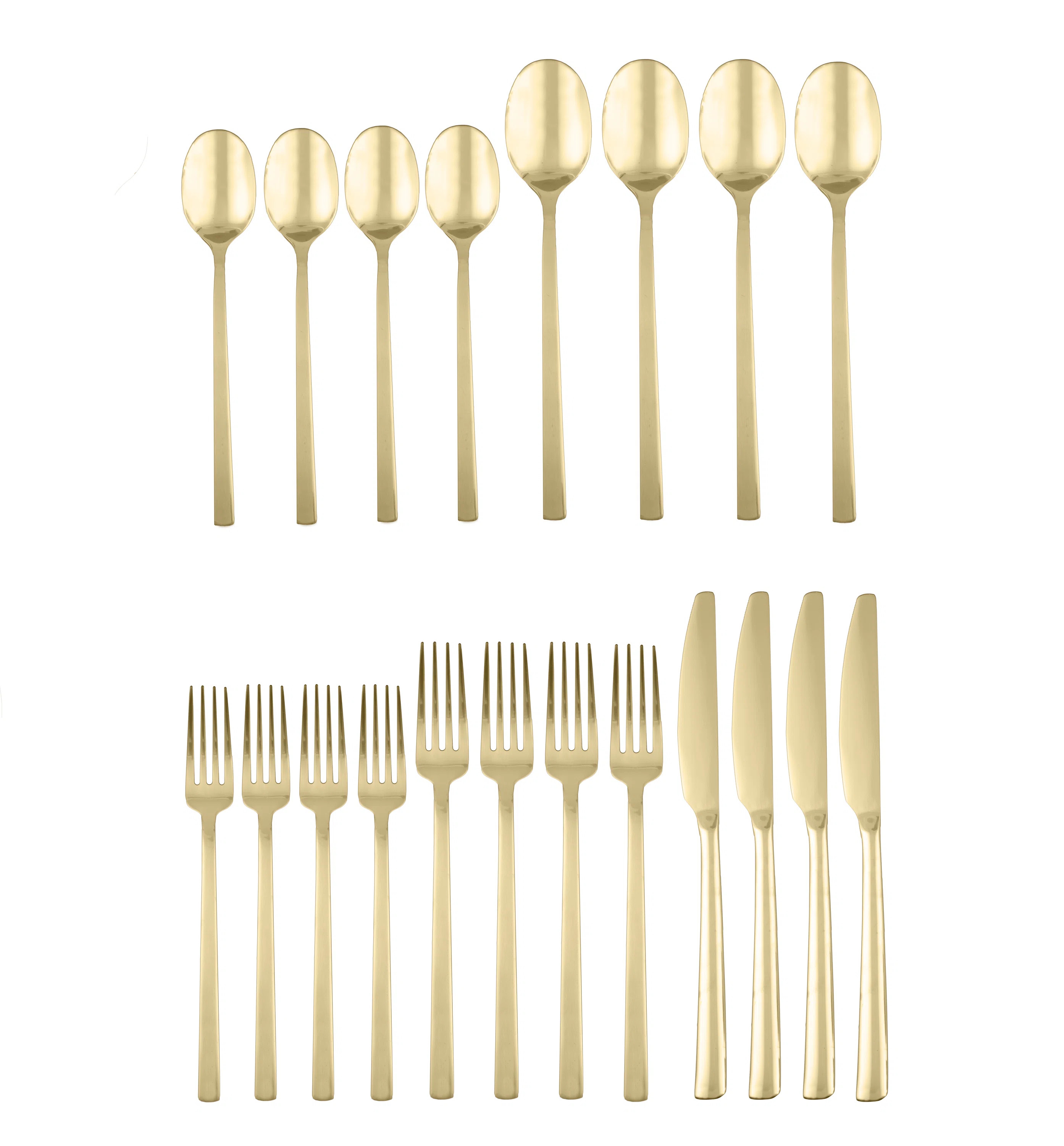 Cambridge Silversmiths Cambridge Beacon Satin 20-Piece Flatware Set, Service for 4 & Reviews | Wa... | Wayfair North America