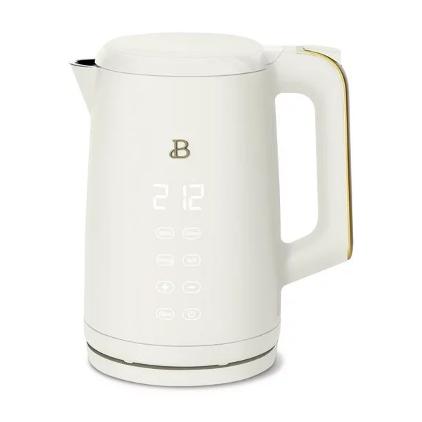 Beautiful 1.7L One-Touch Electric Kettle, White Icing by Drew Barrymore - Walmart.com | Walmart (US)