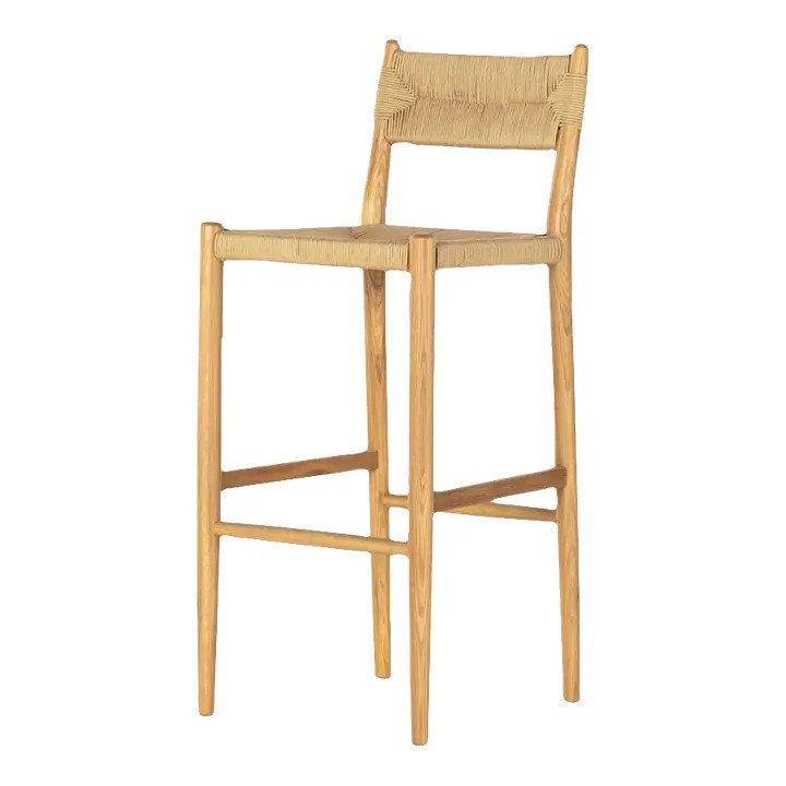 Esto Bar Stool, Light Natural Oak | Chairish