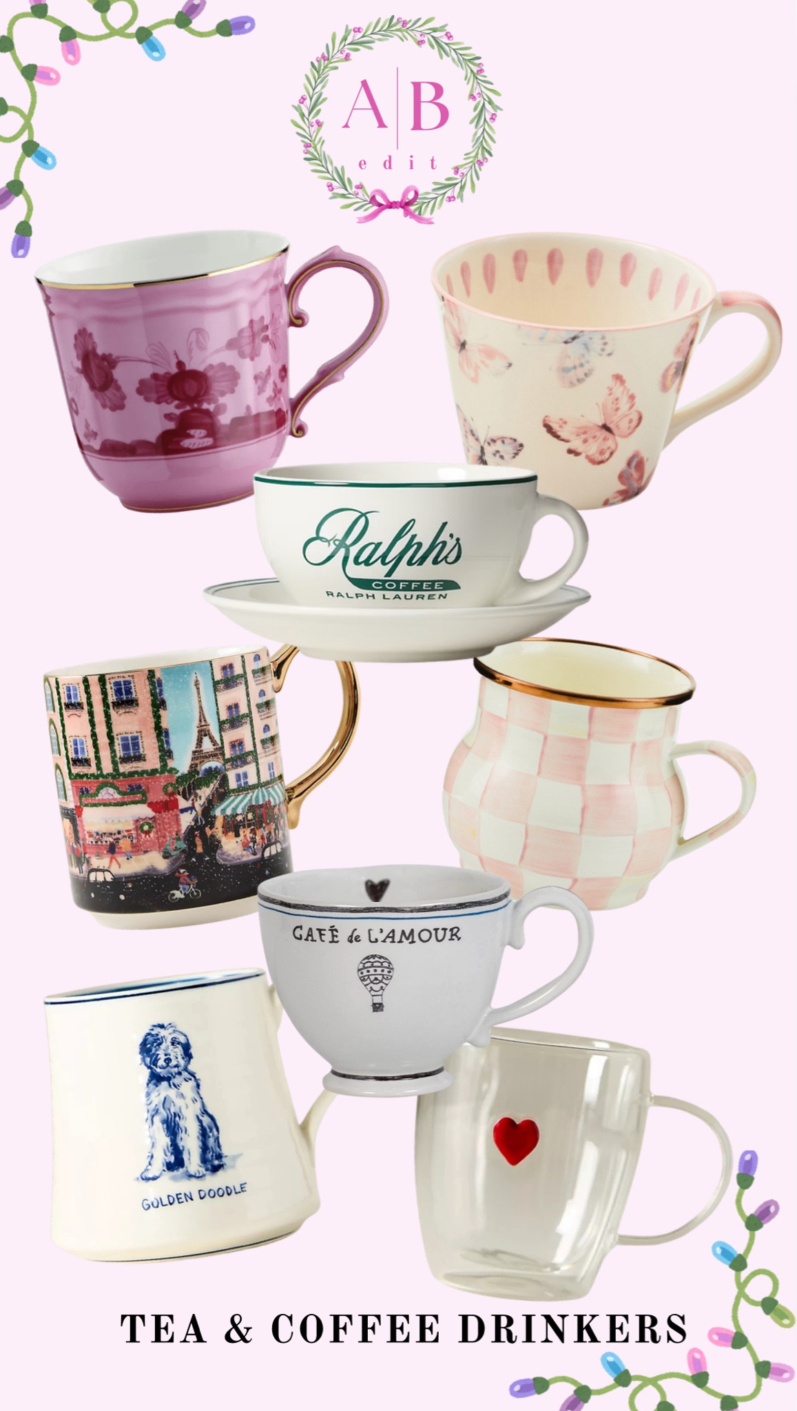 Our picks for the Tea & Coffee Drinkers! ☕️🤎💞 

#LTKGiftGuide #LTKHome #LTKmorningroutine