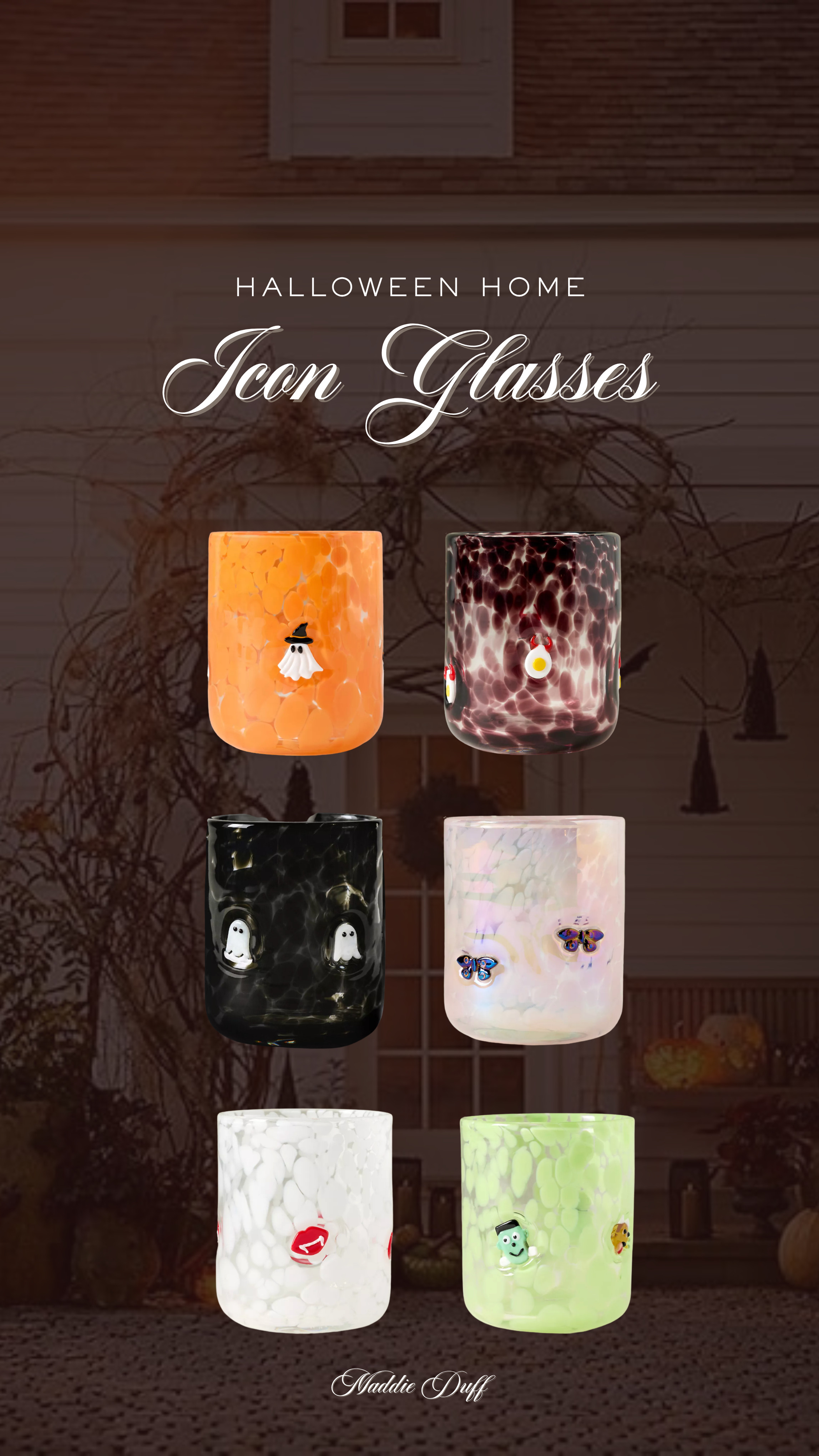 New halloween icon glasses!

icon glass, halloween home, home decor, seasonal home decor 

 #LTKSeasonal #LTKHome