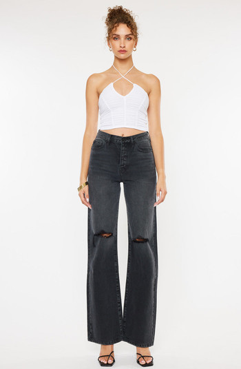 KanCan Montana Ultra High Rise 90's Flare Jeans | Nordstrom | Nordstrom