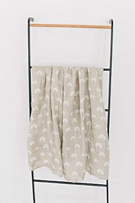 Mebie Baby Sand Rainbow Muslin Swaddle | Amazon (US)