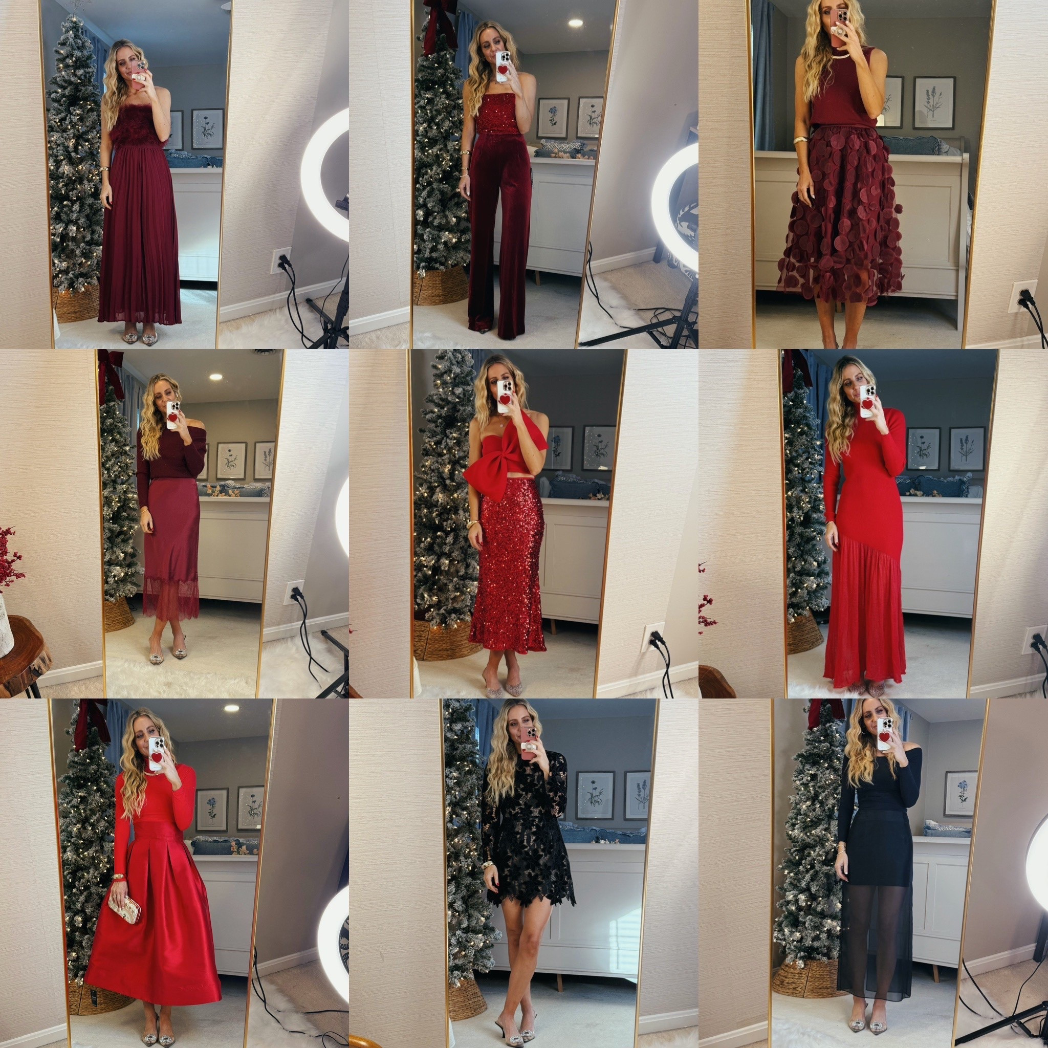 Holiday party
Outfits. Maroon red and black. Amazon mostly  

#LTKHoliday #LTKSeasonal #LTKOver40