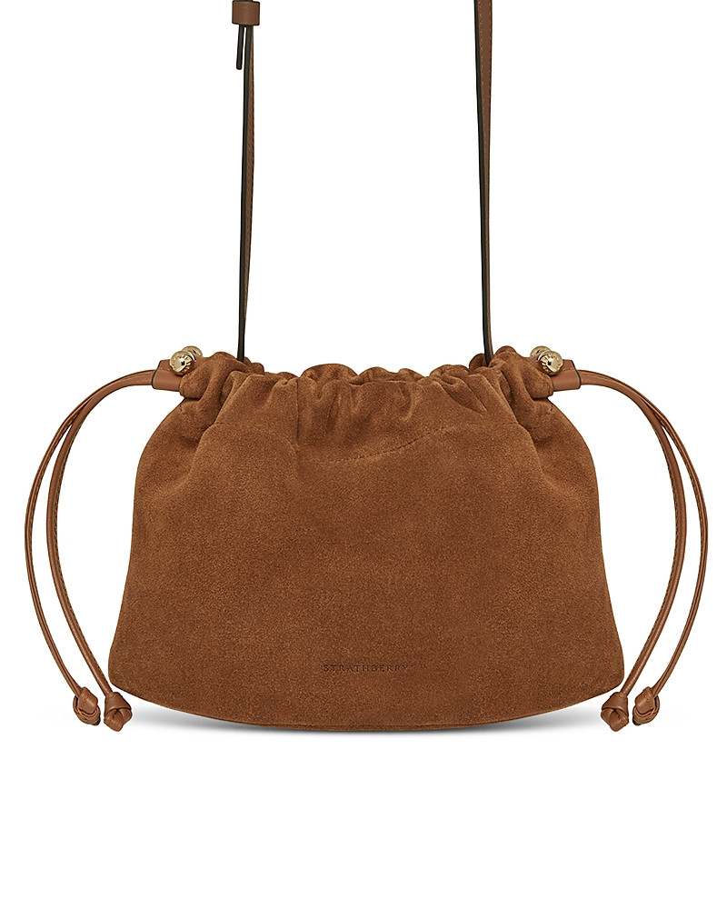 Strathberry Charlotte Drawstring Suede Crossbody Bag | Bloomingdale's (US)
