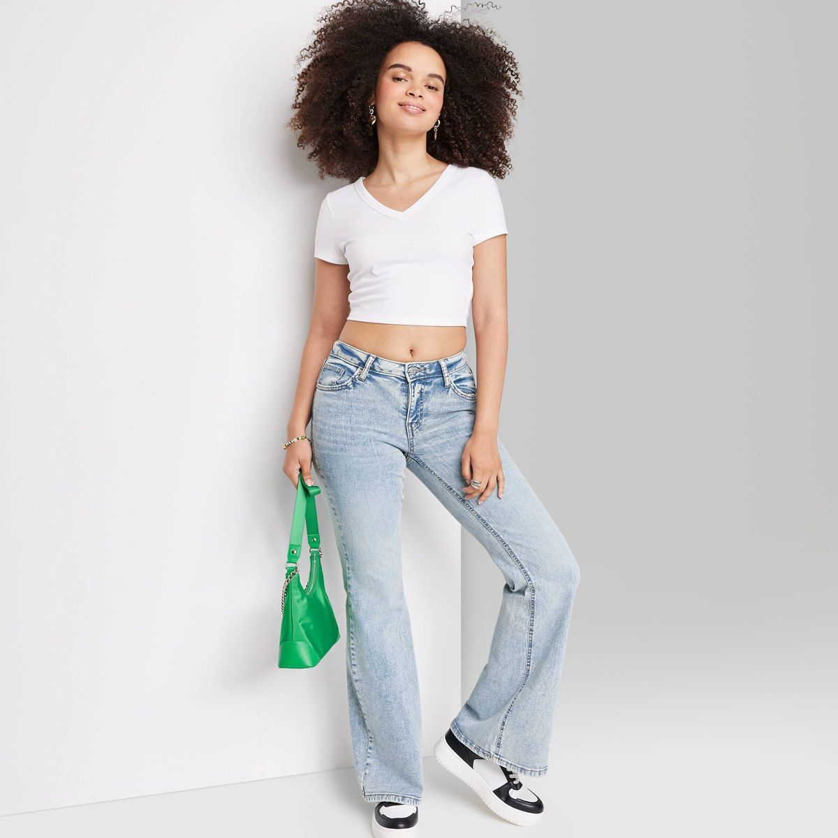 Women's High-Rise Flare Jeans - Wild Fable™ Light Wash | Target