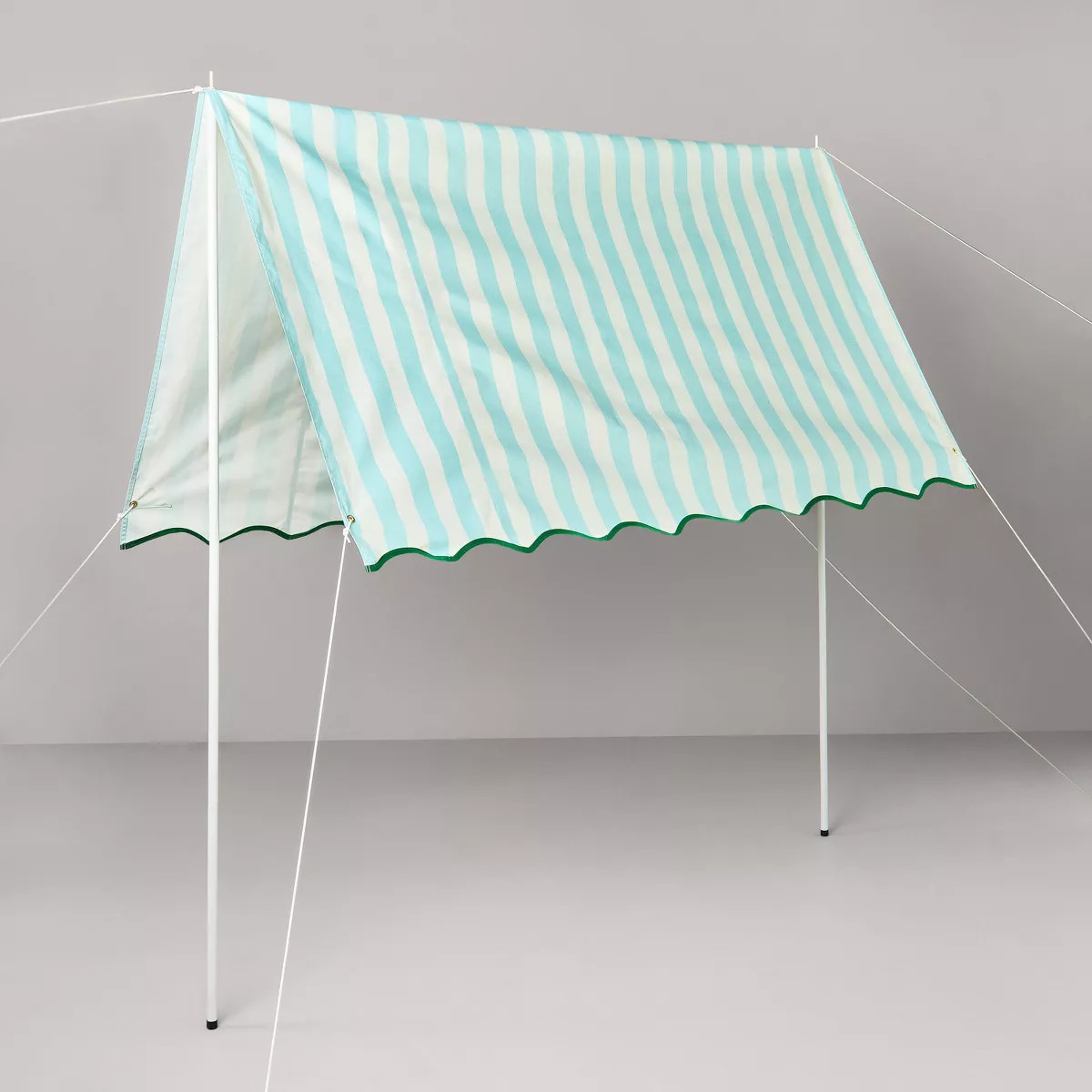 Bold Stripe Sun Shade Light Blue/Cream/Green - Hearth & Hand™ with Magnolia | Target