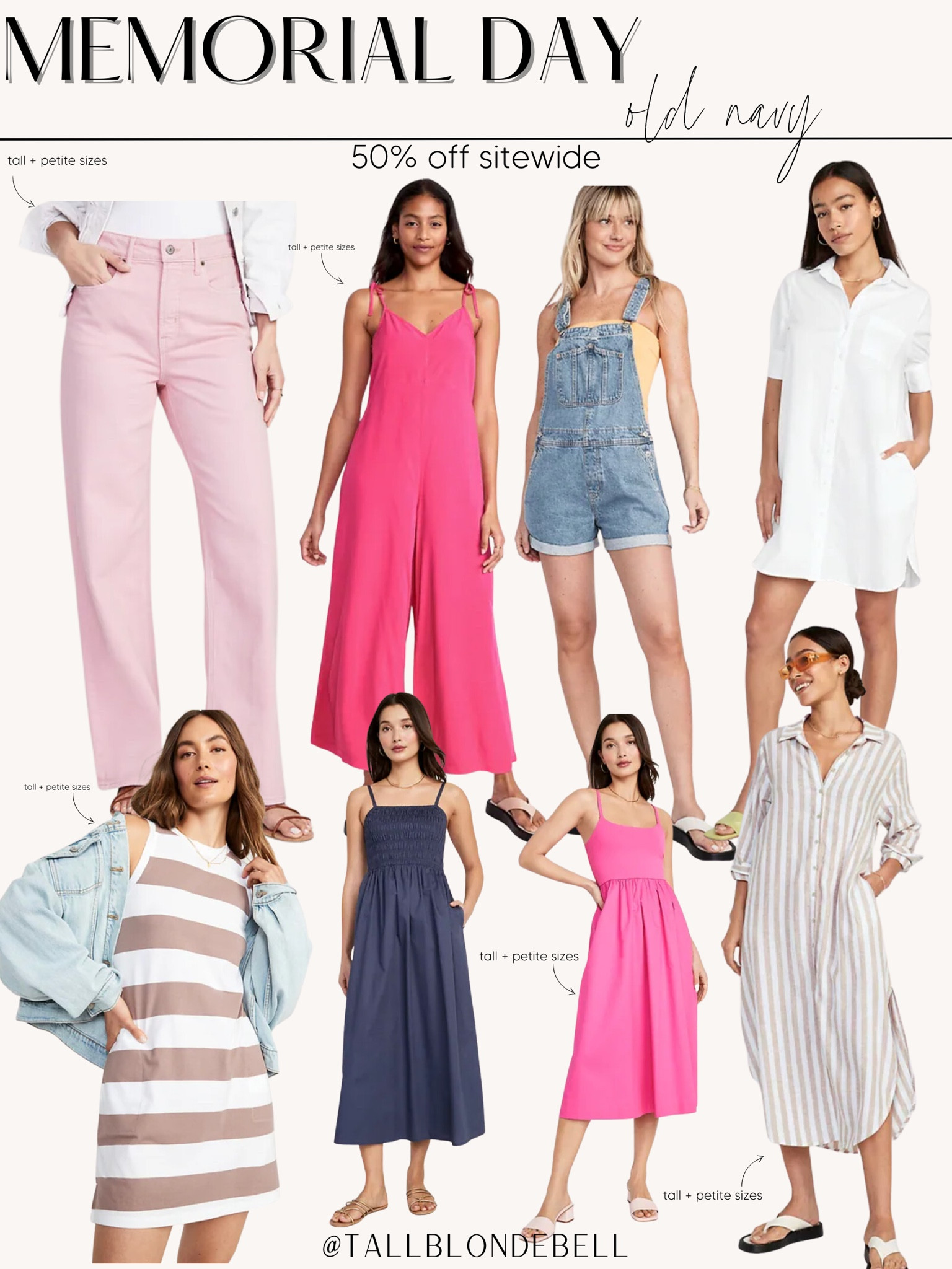 Old navy sale - 50% off sitewide!

#LTKstyletip #LTKsalealert #LTKFind