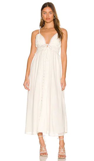 Magnolia Soiree Dress in Antique White | Revolve Clothing (Global)