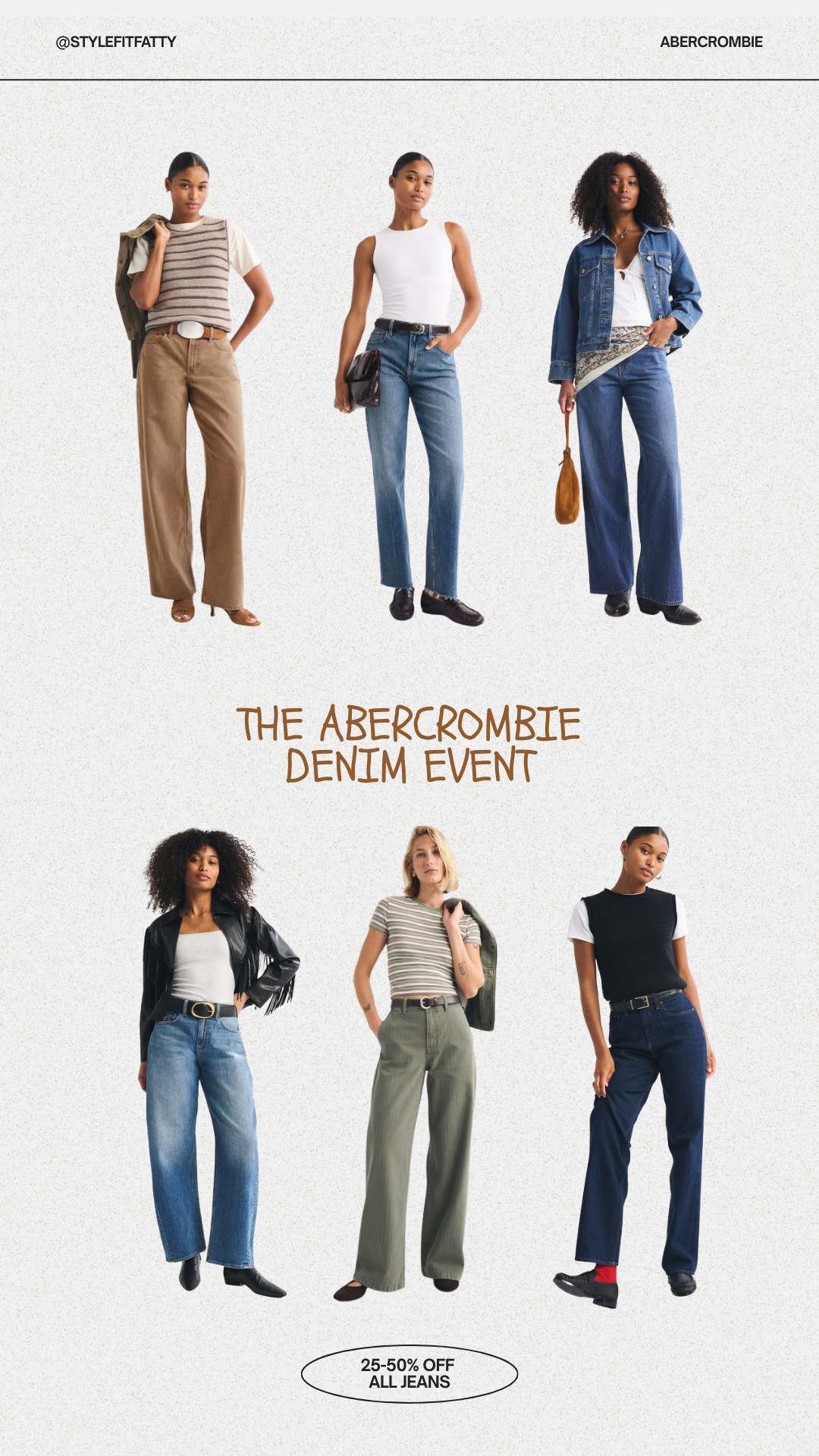 All jeans 25-50% off! Plus 20% off almost everything else! These are some of my favorite staples in my closet! #afsale #myaf #deninevent 

 #LTKootd #LTKSeasonal #LTKSaleAlert