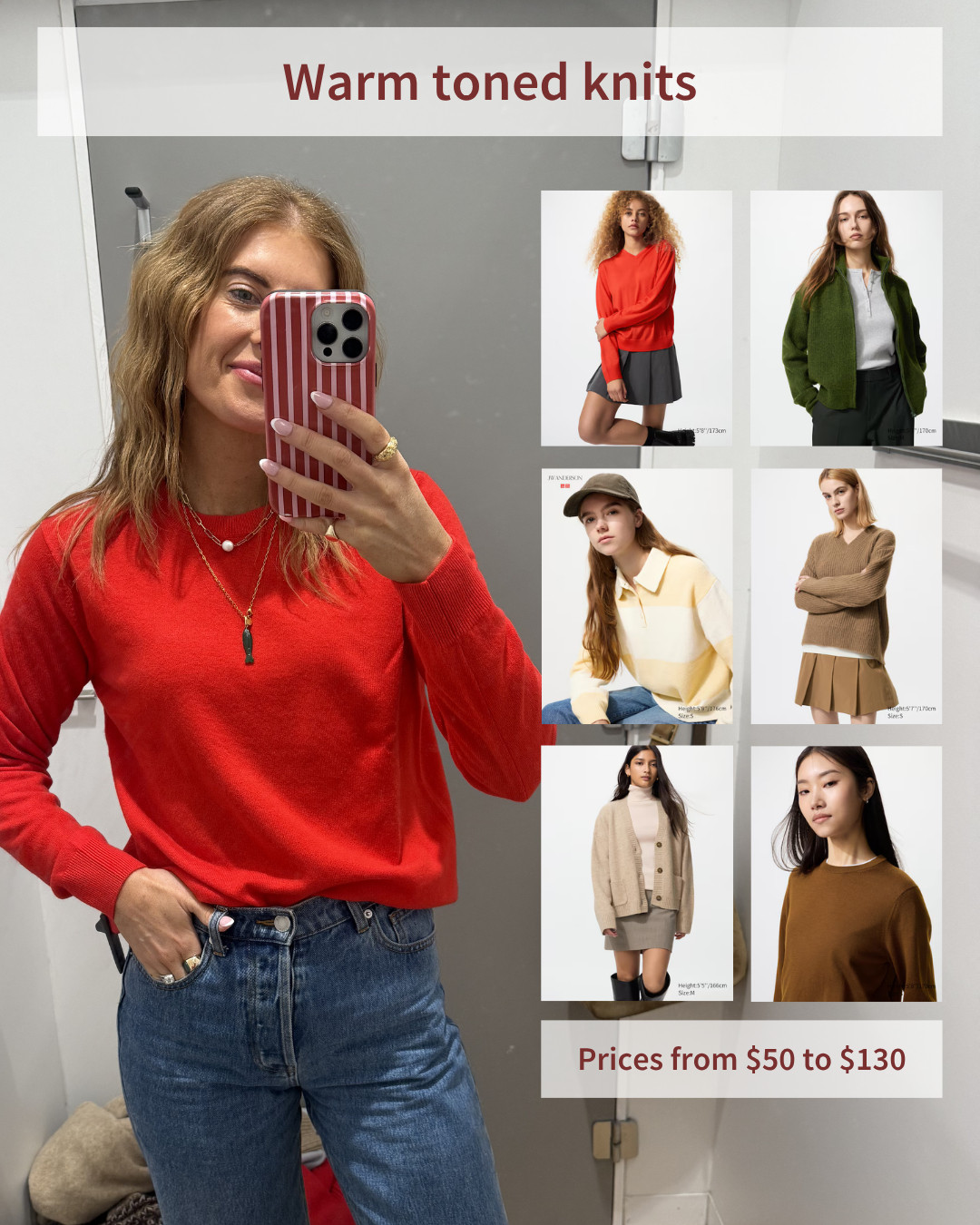 Warm and Cool Knits at Uniqlo. We've made it so easy for you to shop based on your undertone!  

 #LTKaustralia #LTKstyletip #LTKautumn