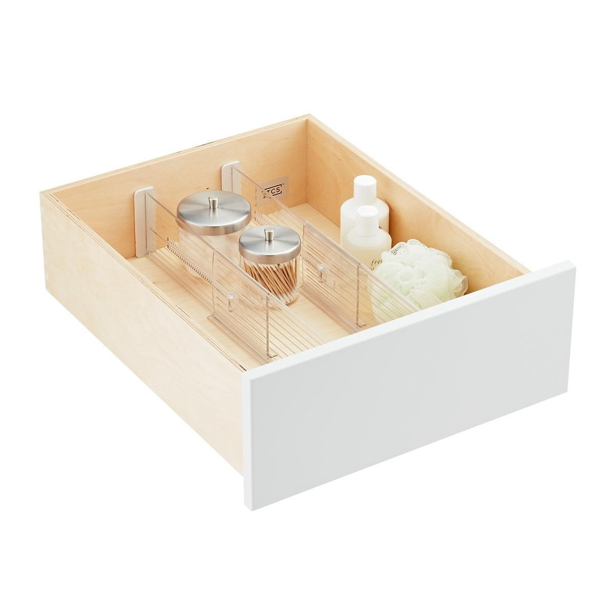 4" Expandable Drawer Dividers | The Container Store