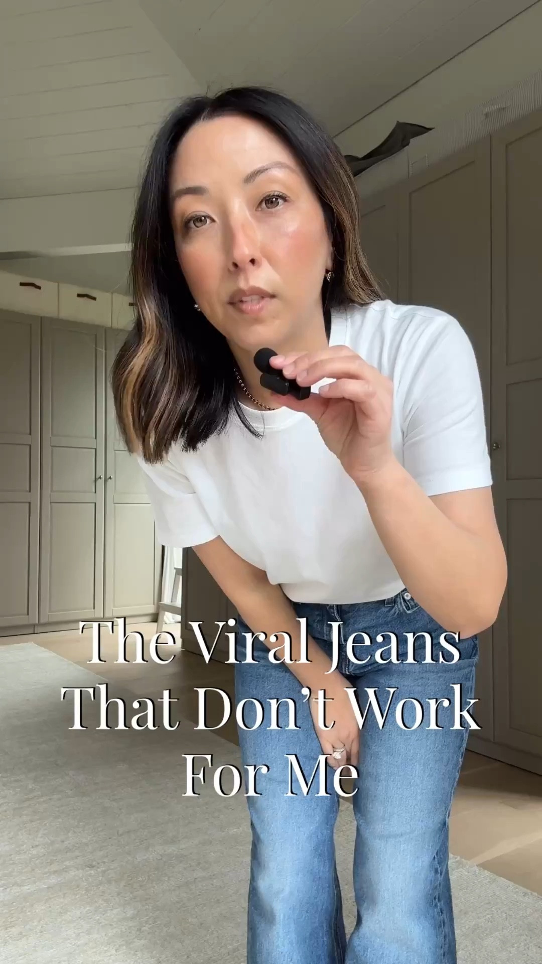 Trying the Viral AYR secret Sauce jeans and sharing a more affordable alternative. 

AYR Ssecret Saue in 25 short color is Good Mood
Everlane Way High 2.0 Jean 25 27.5” inseam. Color is Medium Indigo
Everlane box cut tee medium 

Petite style, jeans 

#LTKPetite