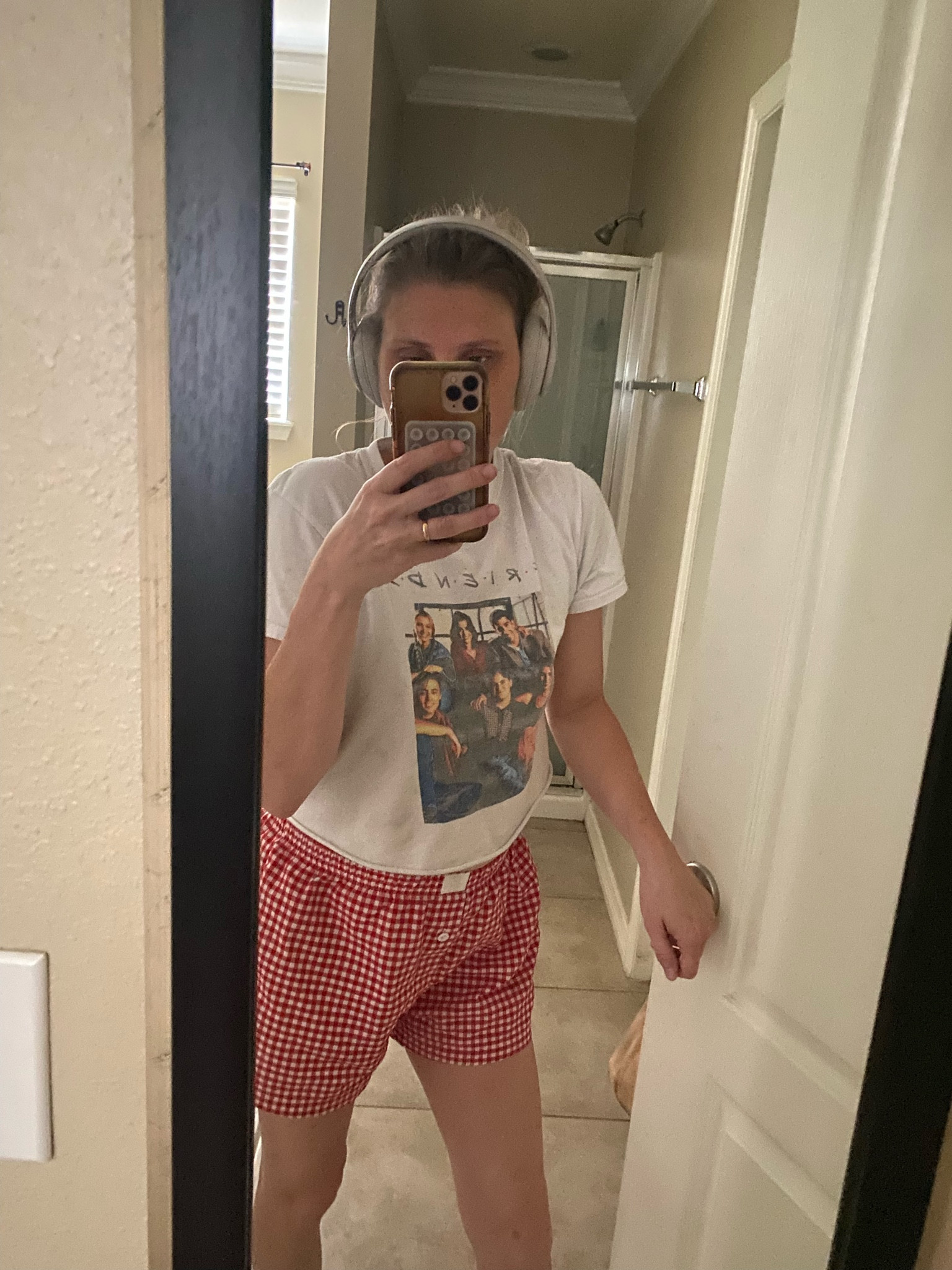 Comfy work from home attire 😆
Boxers are elite in getting more colors 😁 Shirt - from Ross super old  sure they’ll have similar though 
BEATS headphone 10/10 Hugh recommend!! 

#LTKStyleTip #LTKActive #LTKSaleAlert