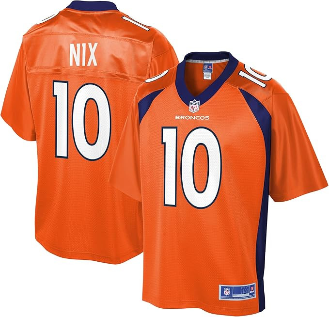 Men's Bo Nix Denver Broncos Orange Pro Line Jersey | Amazon (US)