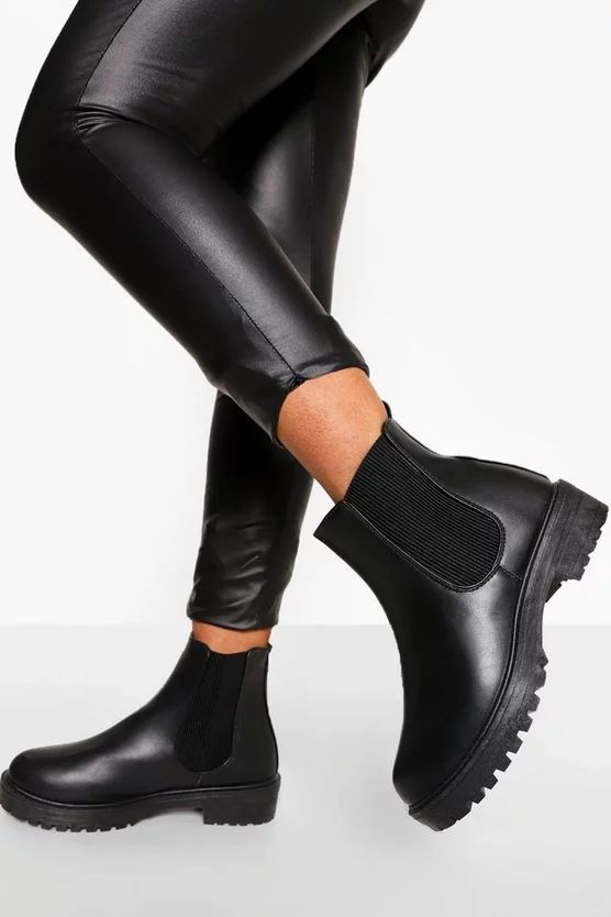 Chunky Chelsea Boots | Boohoo.com (US & CA)