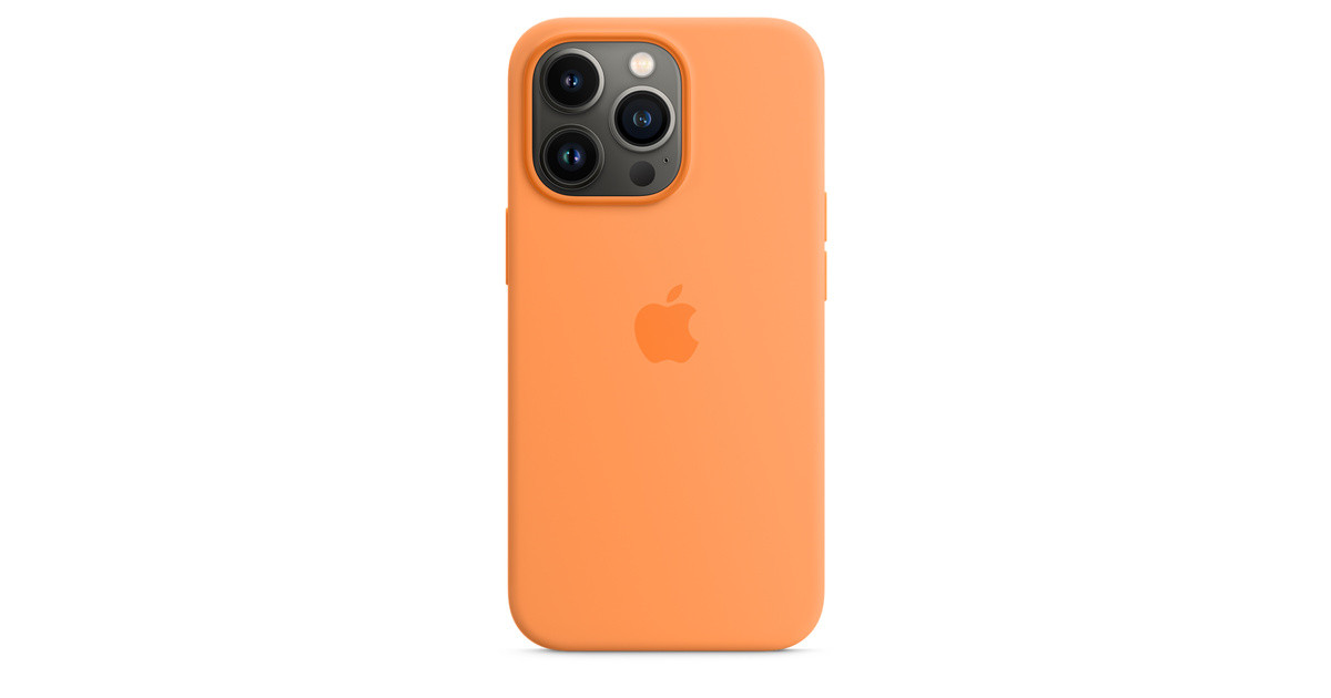 iPhone 13 Pro Silicone Case with MagSafe - Marigold | Apple (US)