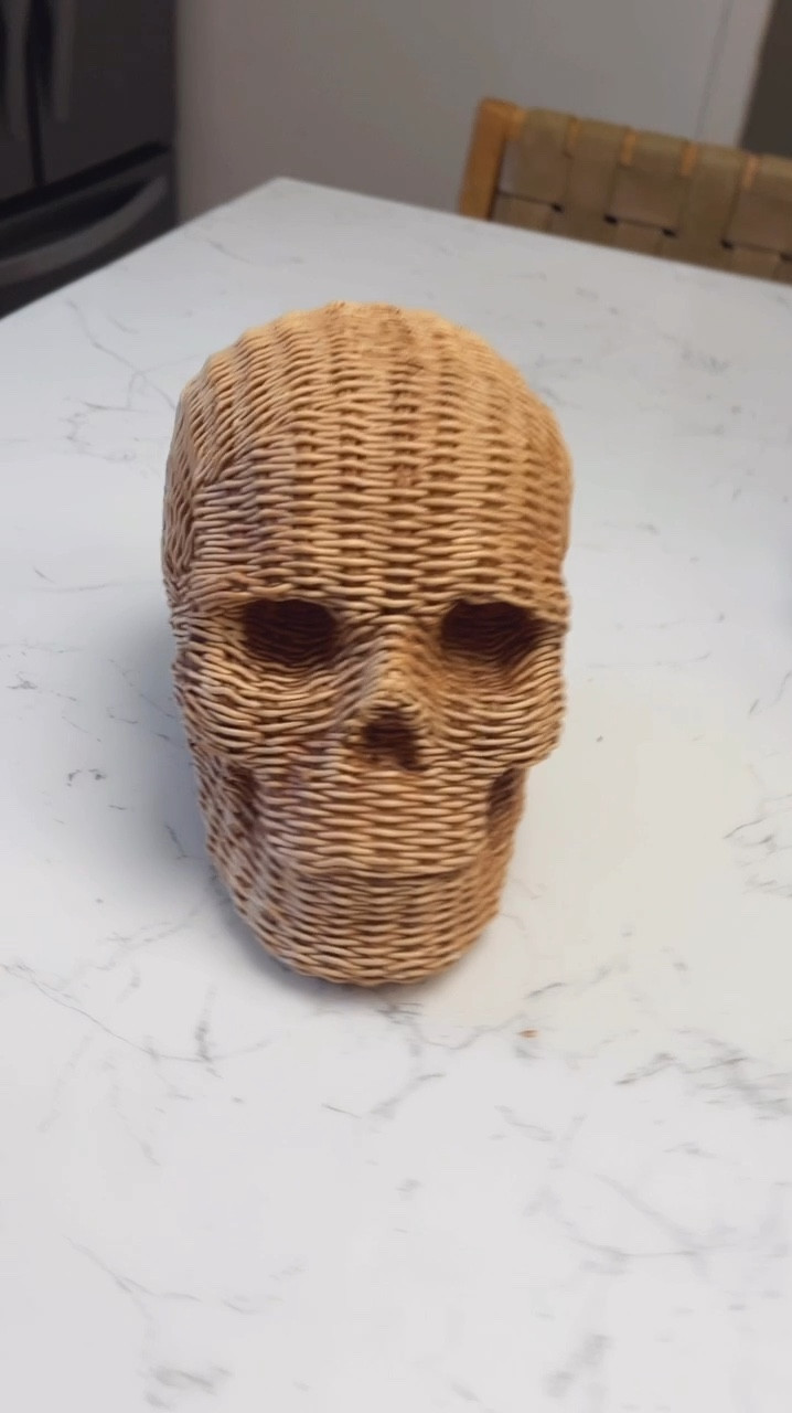 New item for this season!!! Resin skull decor with woven look detailing 

#LTKHome #LTKFindsUnder50 #LTKSeasonal