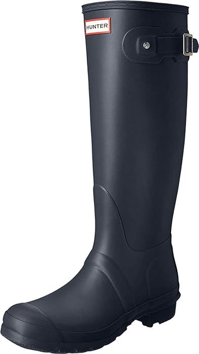 HUNTER Women's Original Back Adjustable Rain Boots | Amazon (US)